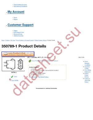 350789-1 datasheet  